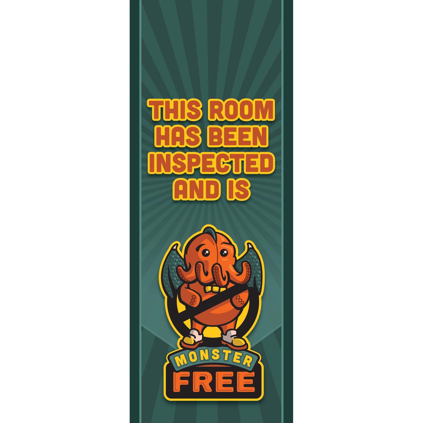 Monster Free Door Hanger (pack of 50)