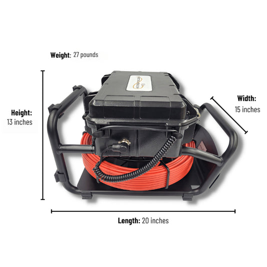 Inspector Cameras Scout 3-Pro Plus Red AHD Sewer Scope
