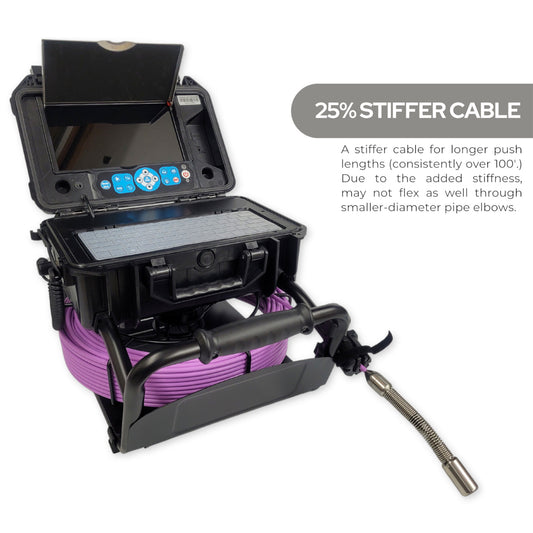 Inspector Cameras Scout 3-Pro Plus Purple AHD Sewer Scope