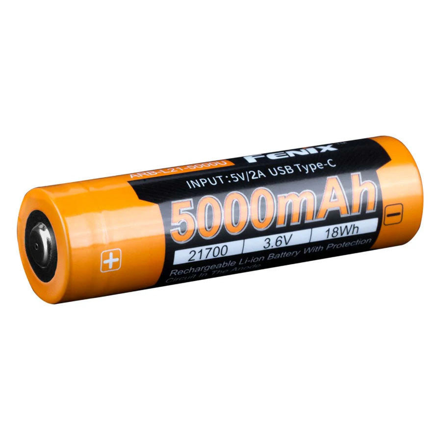 Fenix USB-Rechargeable 21700 Li-ion Battery Inspector Outlet Fenix USB-Rechargeable 21700 Li-ion Battery Inspector Outlet