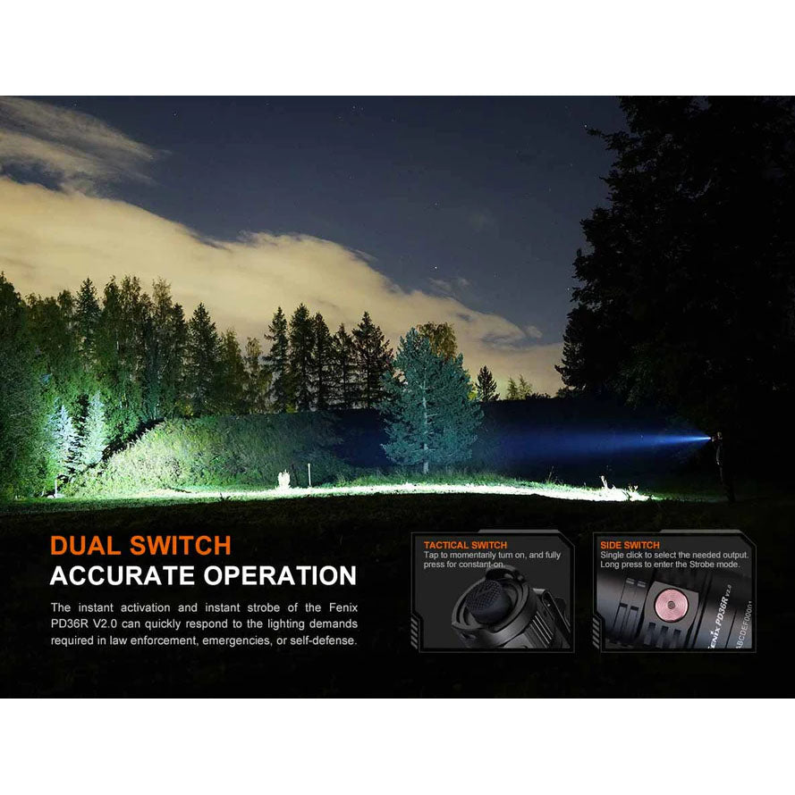 Fenix PD36R V2.0 Rechargeable Flashlight