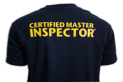 Free Blue Certified Master Inspector® T-Shirt