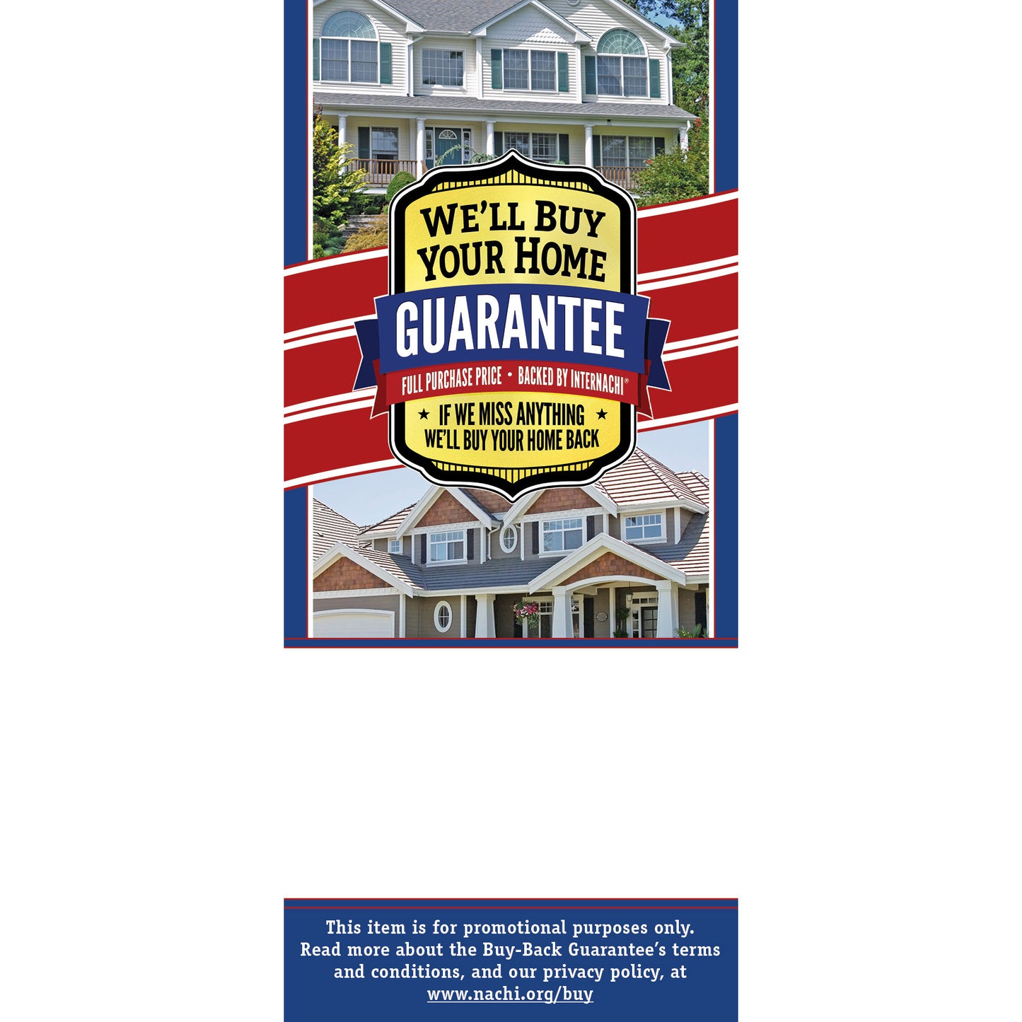 Free Buy Your Home Back Guarantee Rack Card