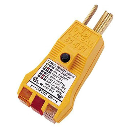 Ideal E-Z Check® Plus GFCI Circuit Tester