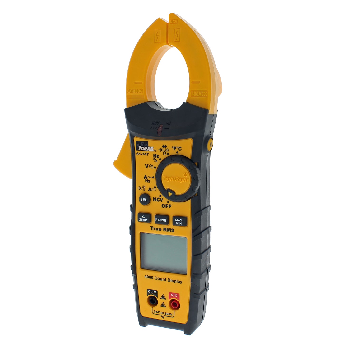 Ideal 61-747 400A AC/DC TightSight® Clamp Meter