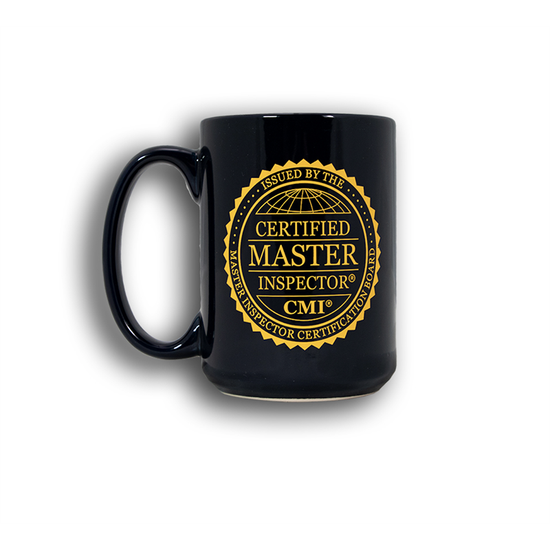 Free Certified Master Inspector® Mug Inspector Outlet