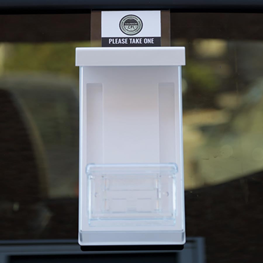 CPI Auto Window Brochure and Business Card Holder