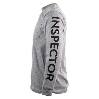 InterNACHI® Long Sleeve Pocket T-Shirt