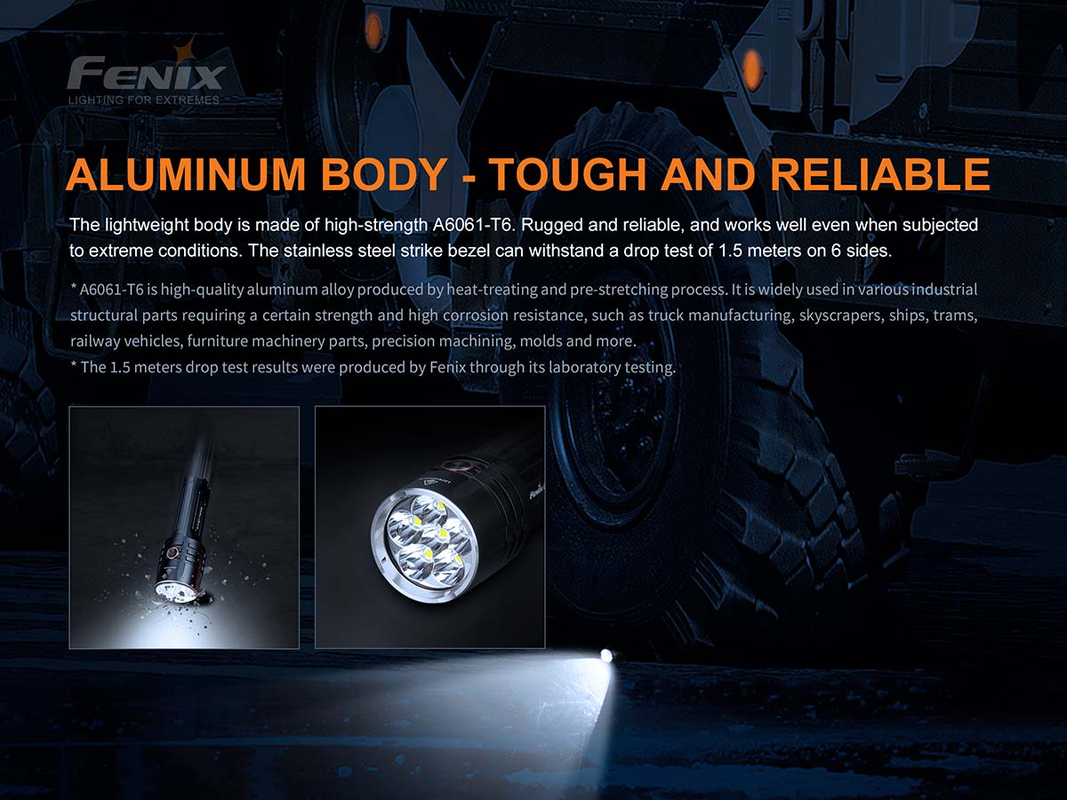 Fenix LR35R Rechargeable Flashlight