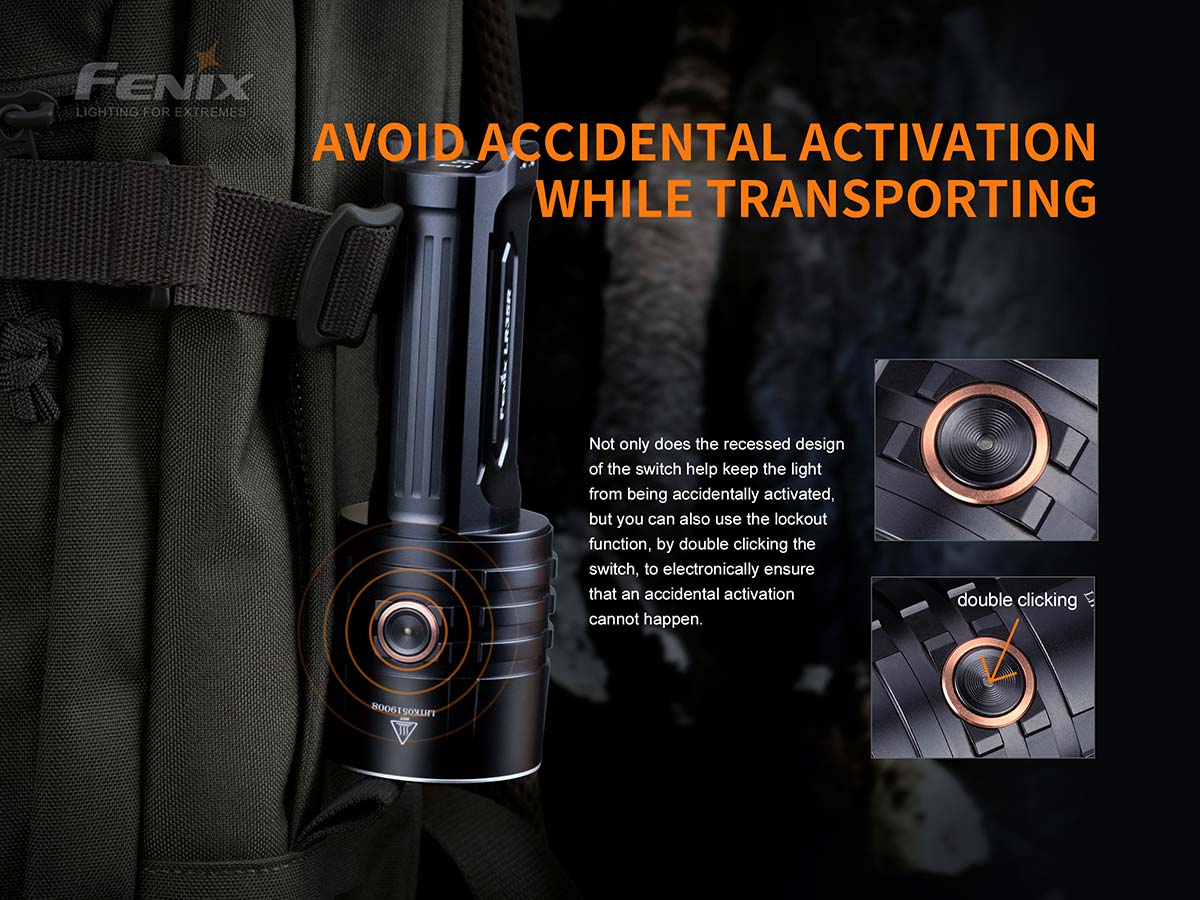 Fenix LR35R Rechargeable Flashlight