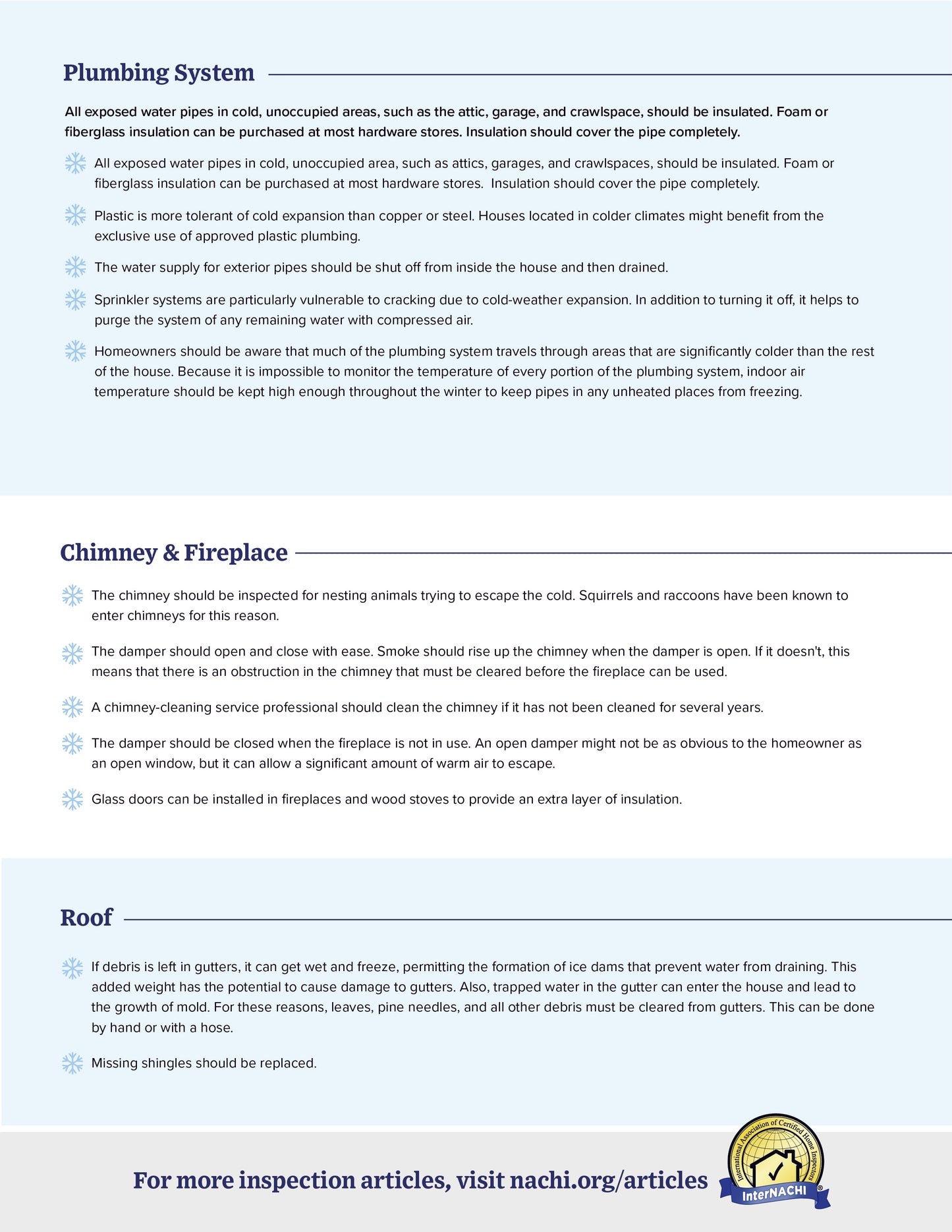Home Winterization Guide & Social Media Graphics