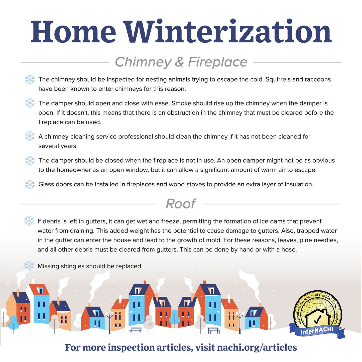 Home Winterization Guide & Social Media Graphics