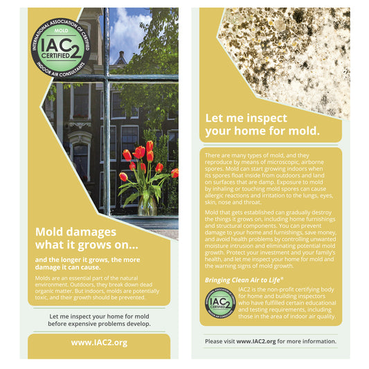 IAC2 Mold Rack Cards (Pack of 50)