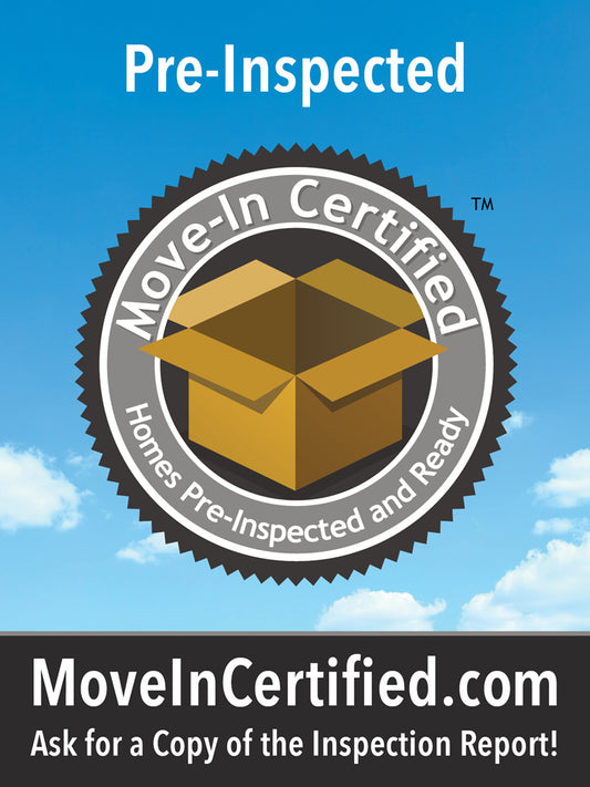 Move-In Certified Yard Sign
