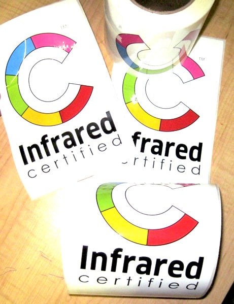 Free Infrared Certified Decals