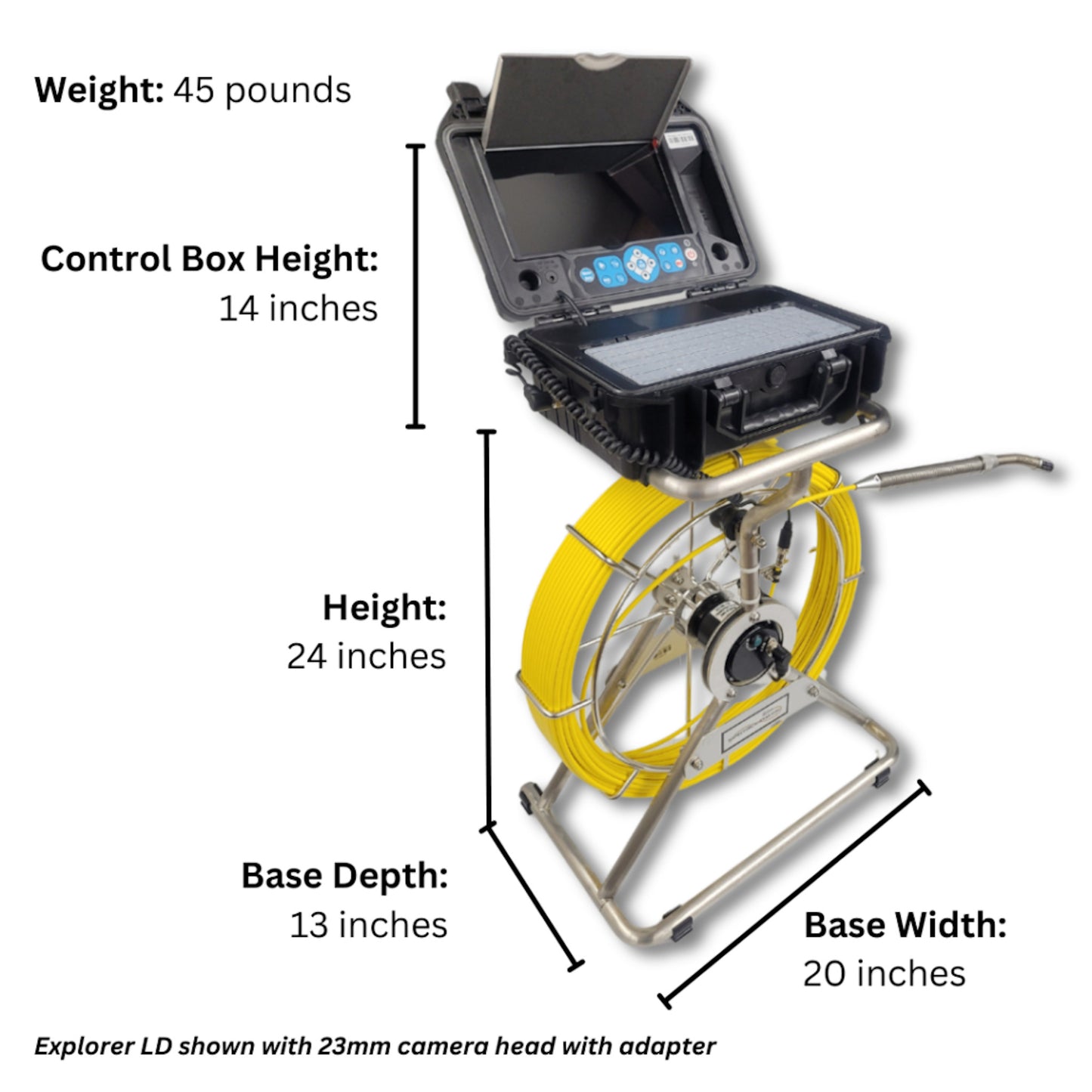 Inspector Cameras Explorer LD Sewer Scope