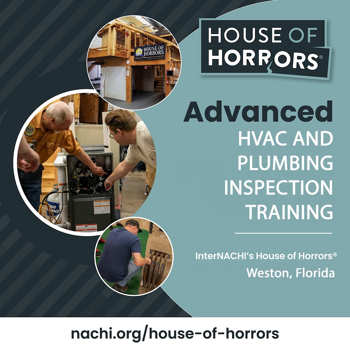 Advanced HVAC and Plumbing Inspection Training at the Florida House of Horrors, August 26, 2026