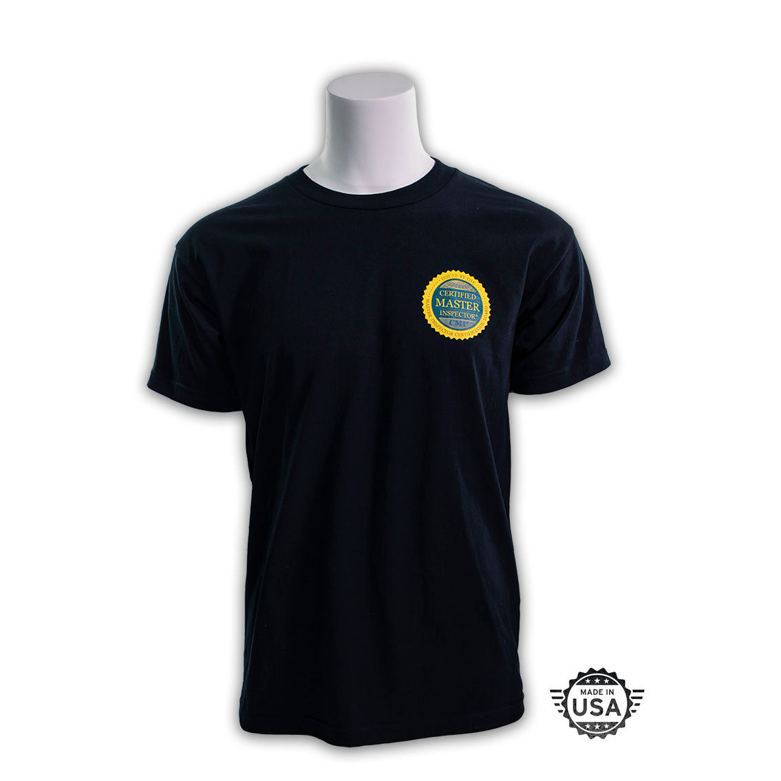 Free Blue Certified Master Inspector® T-Shirt – Inspector Outlet