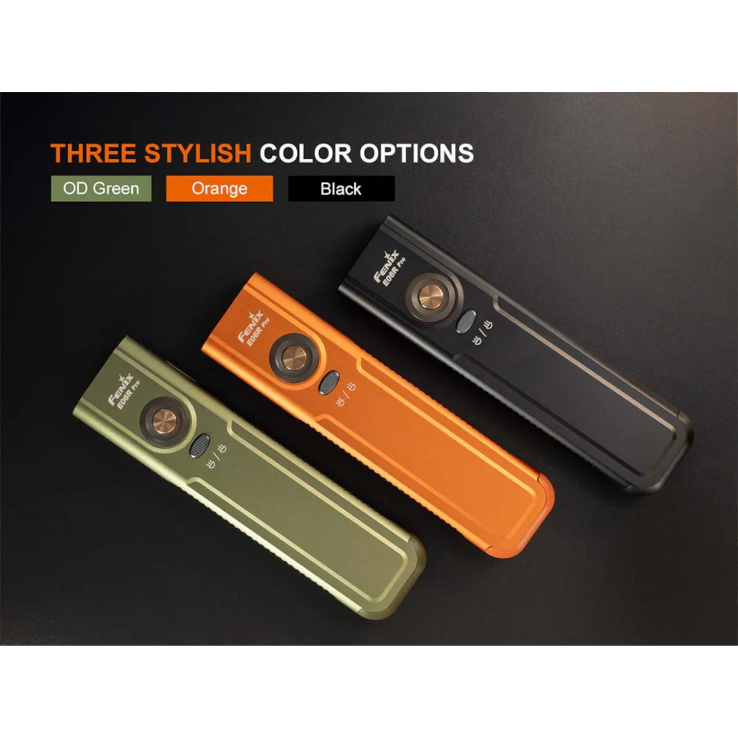 Fenix E06R Pro Flat Flashlight