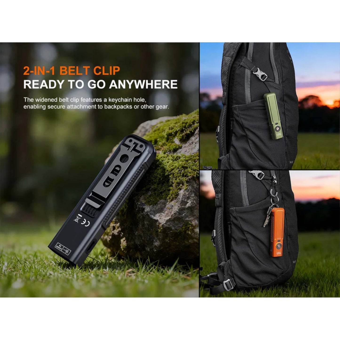 Fenix E06R Pro Flat Flashlight