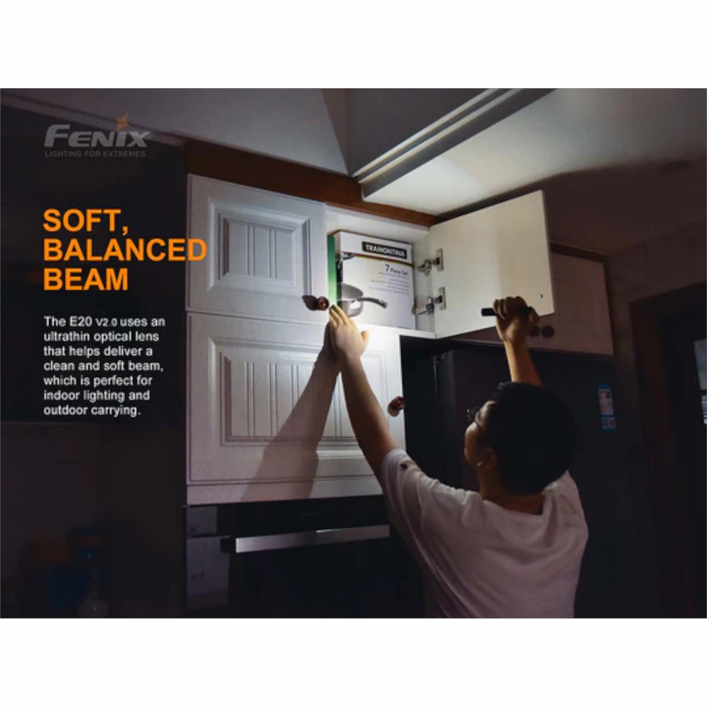 Fenix E20 V2.0 AA Flashlight