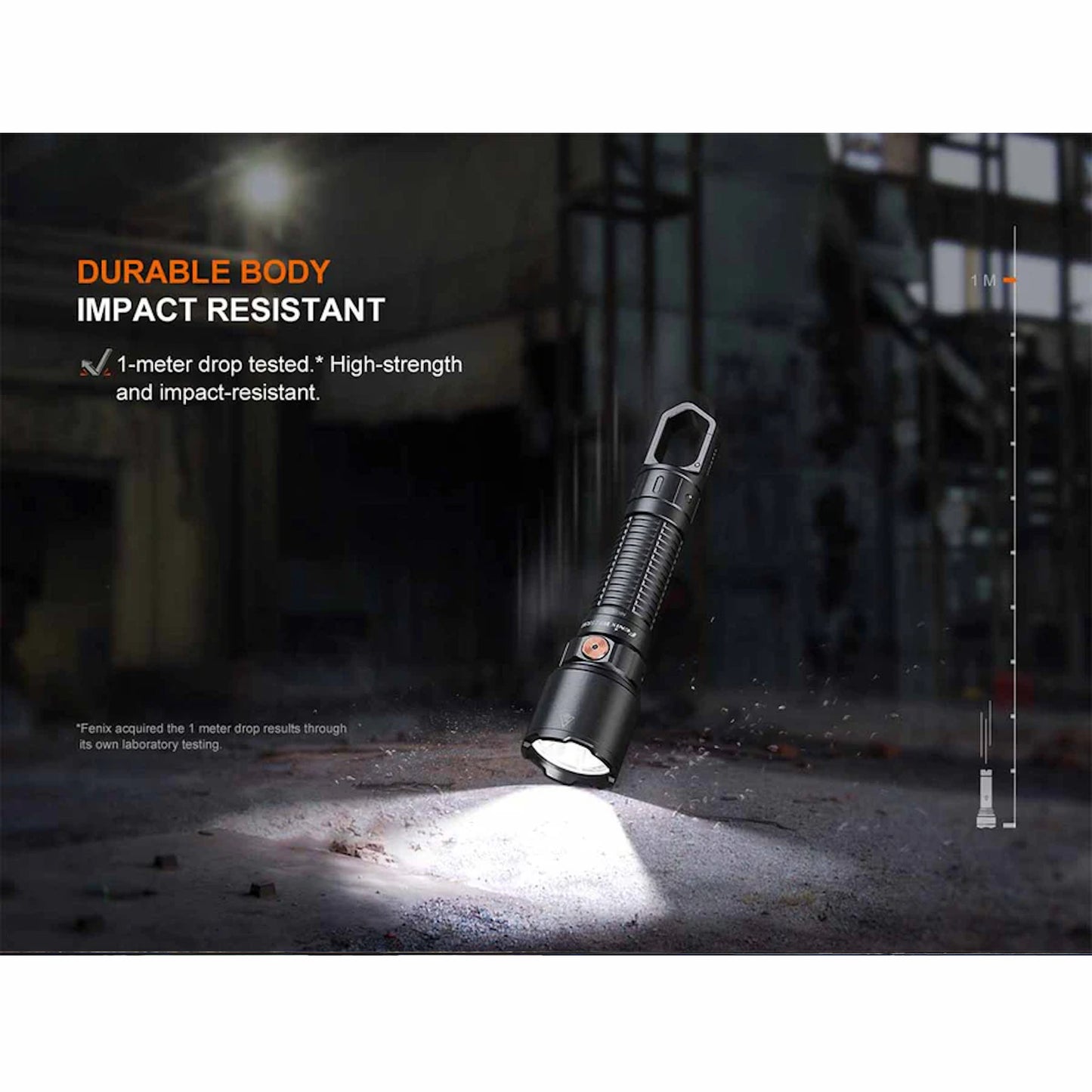 Fenix WF25RM Rechargeable Work Flashlight with Charging Dock
