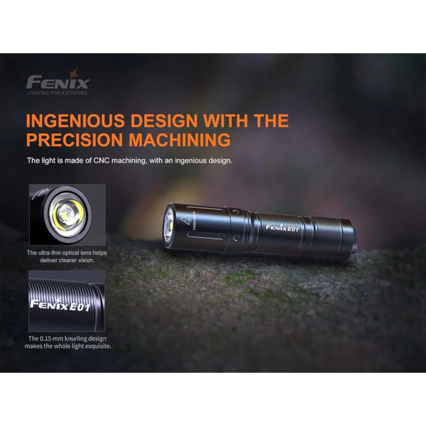 Fenix E01 V2.0 AAA Flashlight
