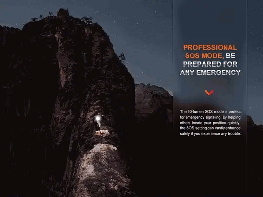 Fenix LD30R Rechargeable Flashlight