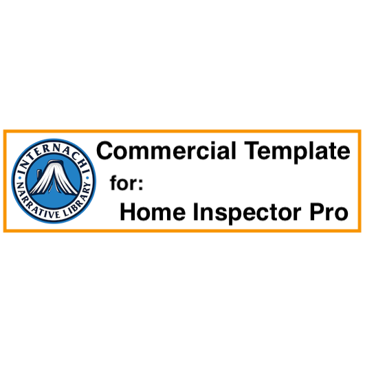InterNACHI Narrative Library Commercial Template for Home Inspector Pro