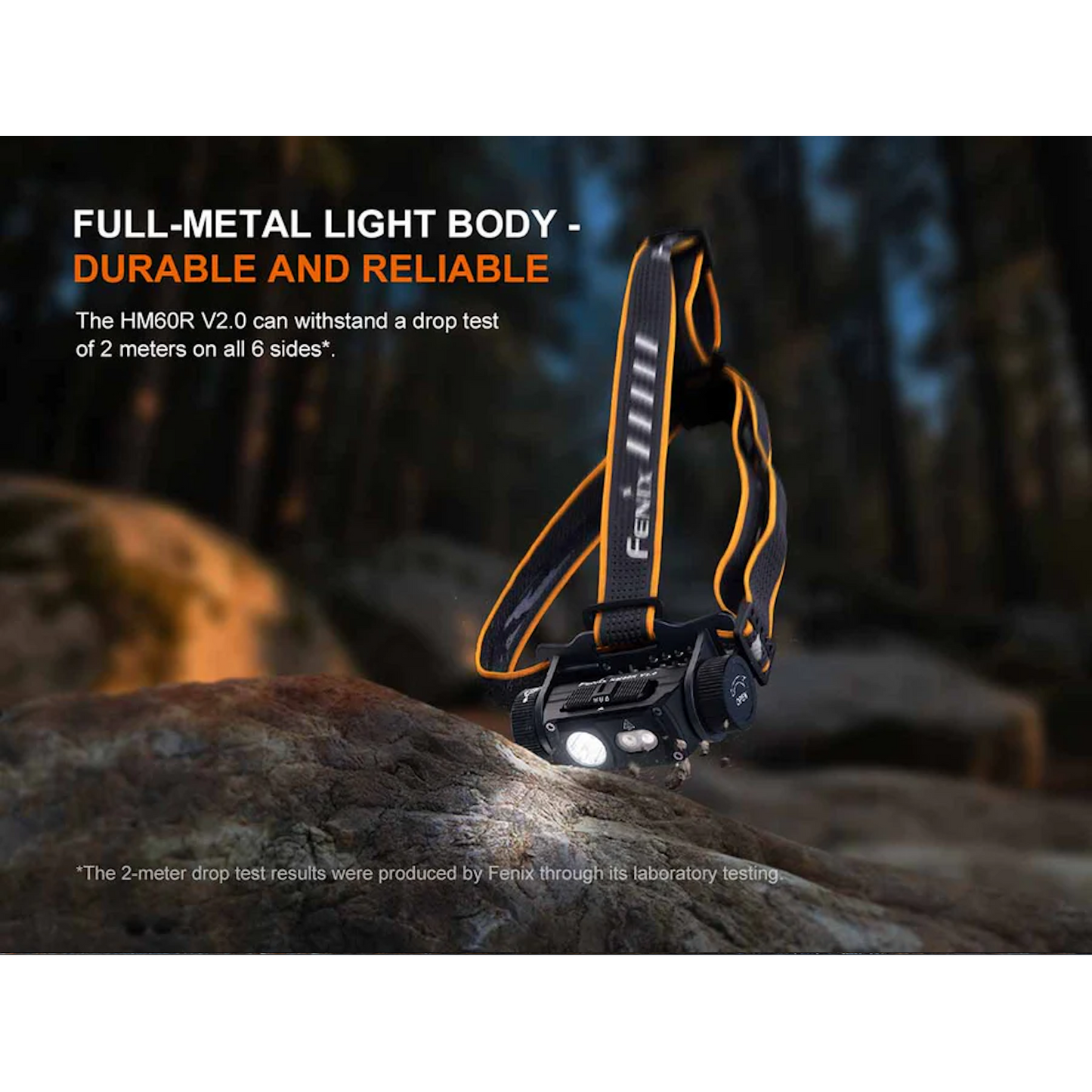 Fenix HM60R V2 LED Rechargeable Headlamp