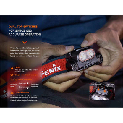 Fenix HM65R-T V2.0 Rechargeable Headlamp