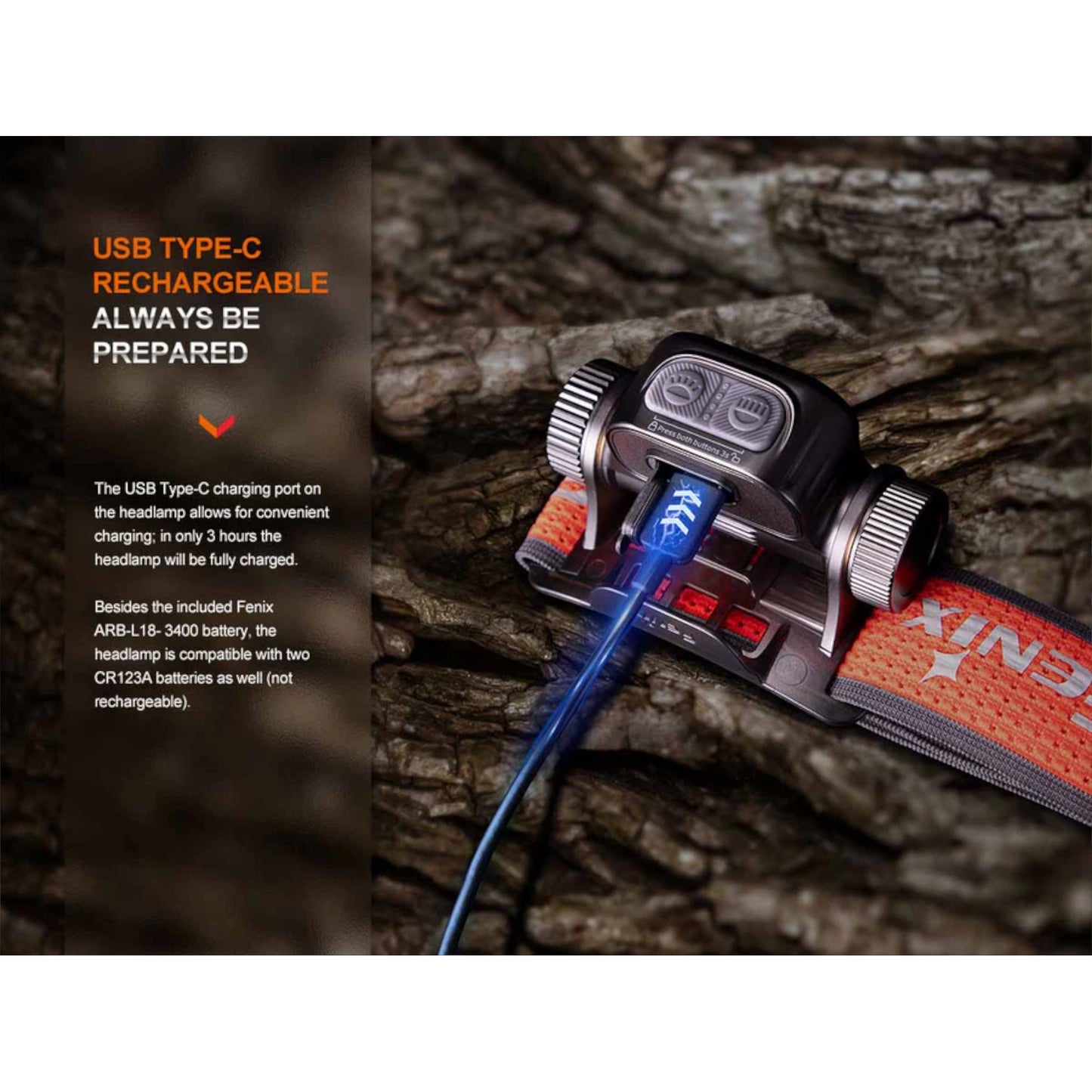Fenix HM65R-T V2.0 Rechargeable Headlamp
