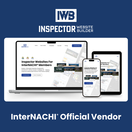 InterNACHI® Official Vendor | Done-for-You Websites for Inspectors