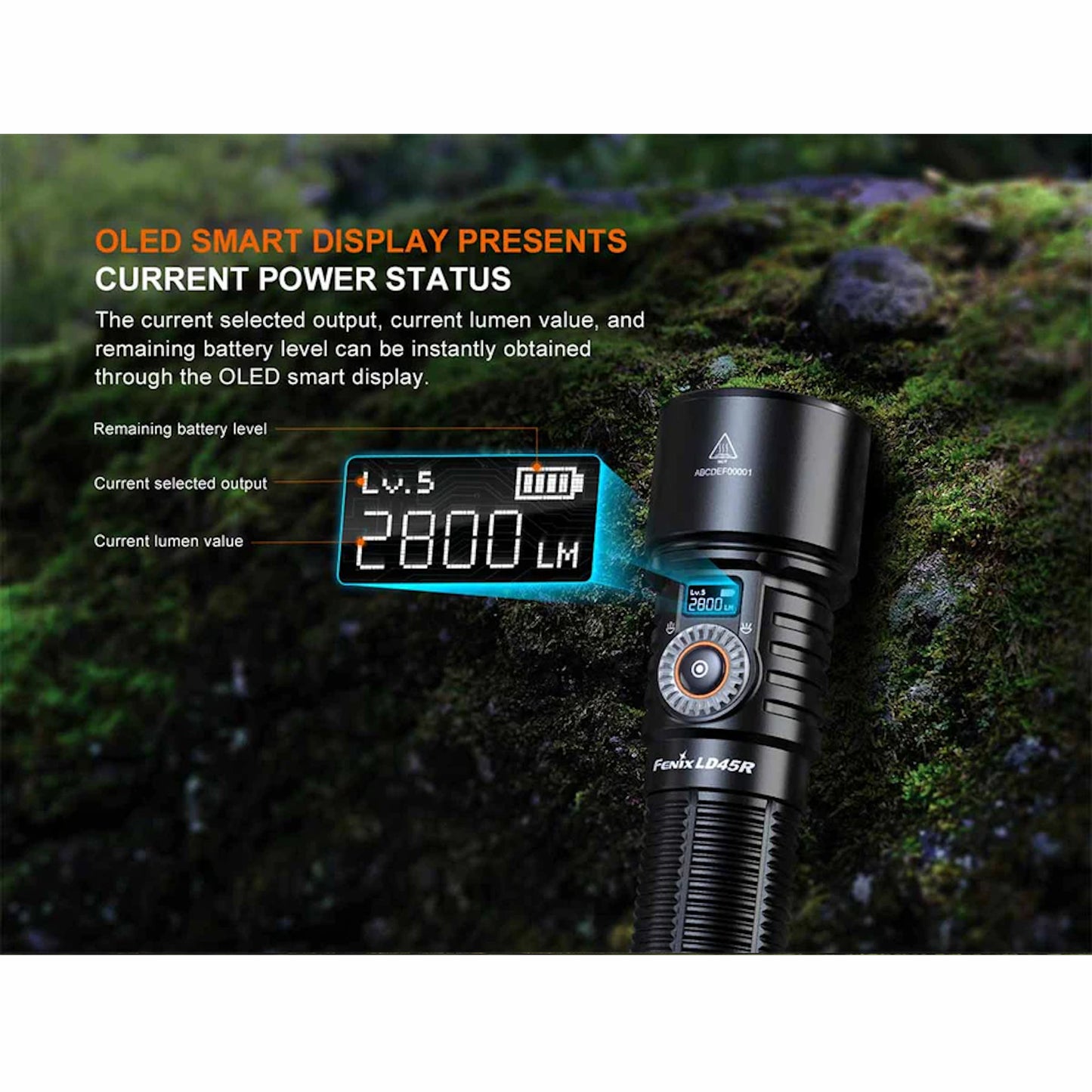 Fenix LD45R Adjustable Beam Flashlight