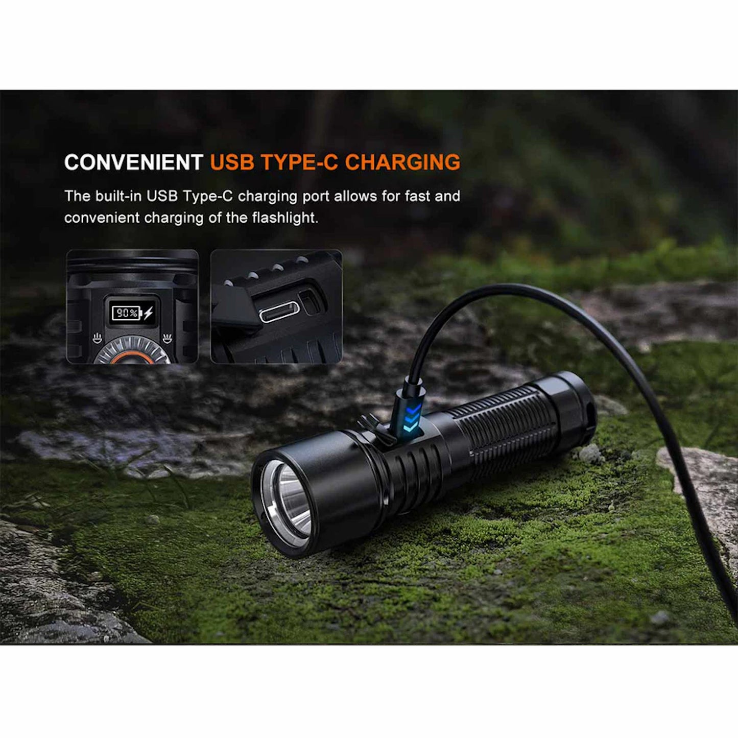 Fenix LD45R Adjustable Beam Flashlight