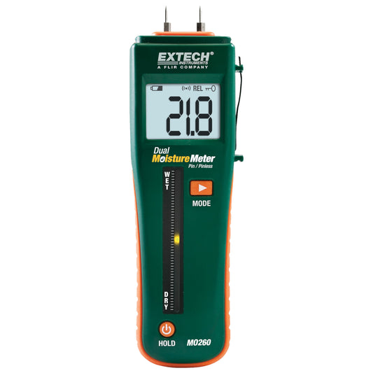 Extech MO260 Combination Pin/Pinless Moisture Meter