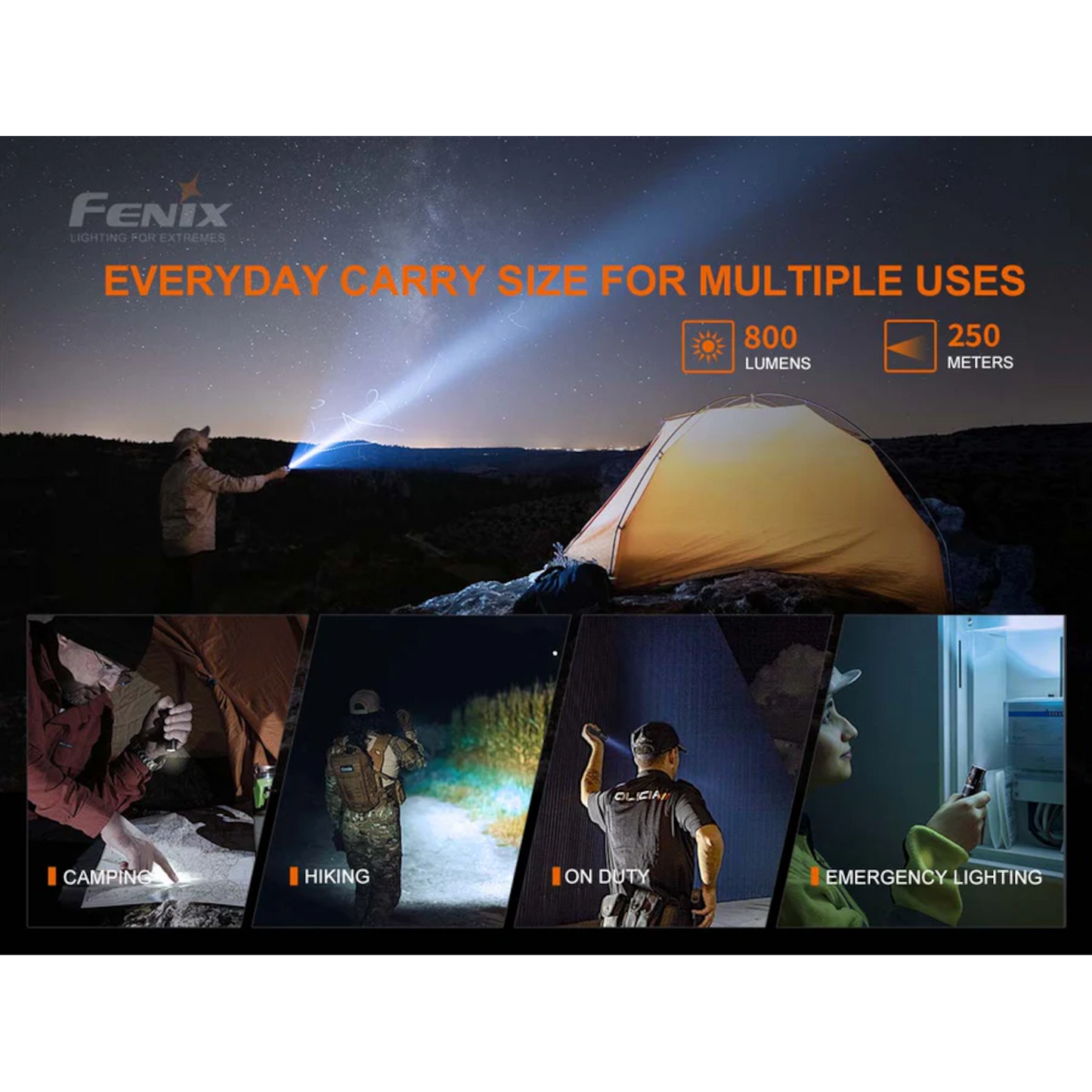 Fenix PD25R Rechargeable Flashlight