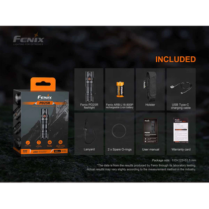 Fenix PD25R Rechargeable Flashlight