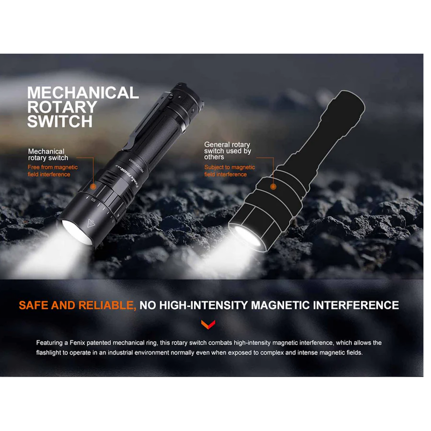 Fenix PD40R V3.0 Rechargeable Flashlight