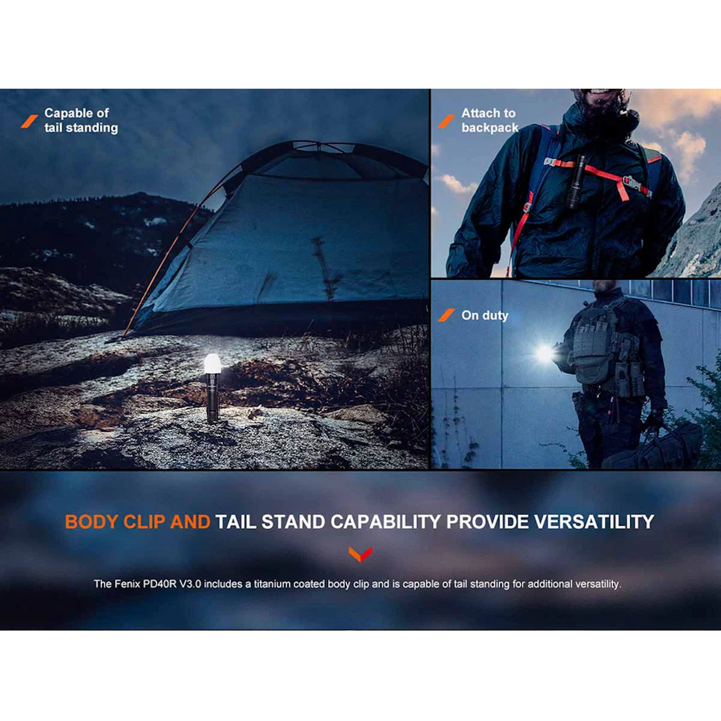 Fenix PD40R V3.0 Rechargeable Flashlight