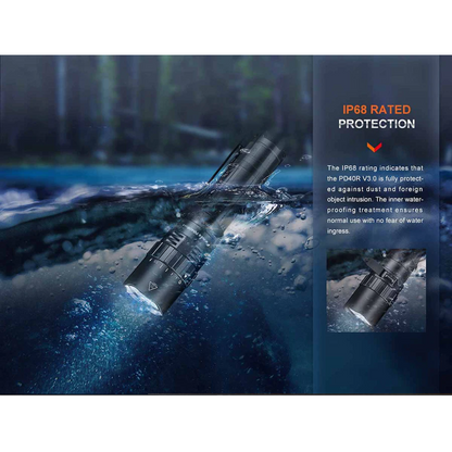 Fenix PD40R V3.0 Rechargeable Flashlight