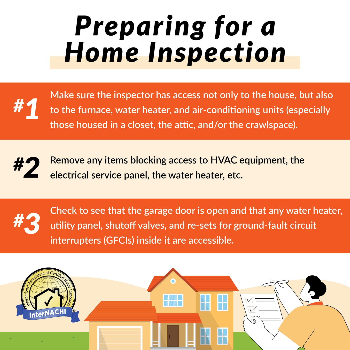 Preparing for a Home Inspection PDF & Social Media Graphics