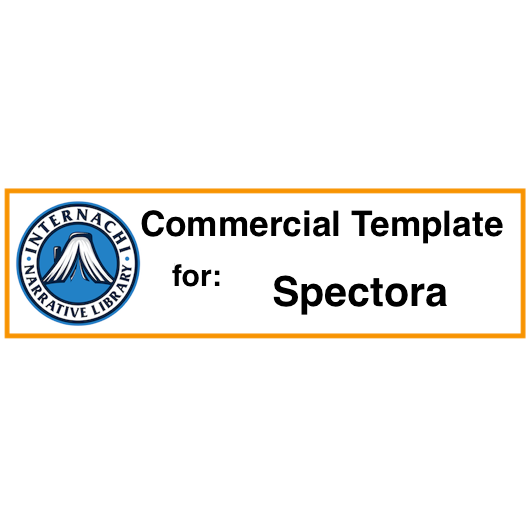 InterNACHI Narrative Library Commercial Template for Spectora