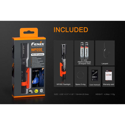 Fenix WF05E Intrinsically Safe Flashlight