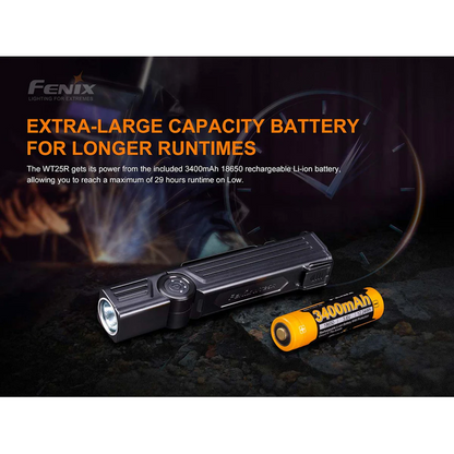 Fenix WT25R Adjustable Head Flashlight