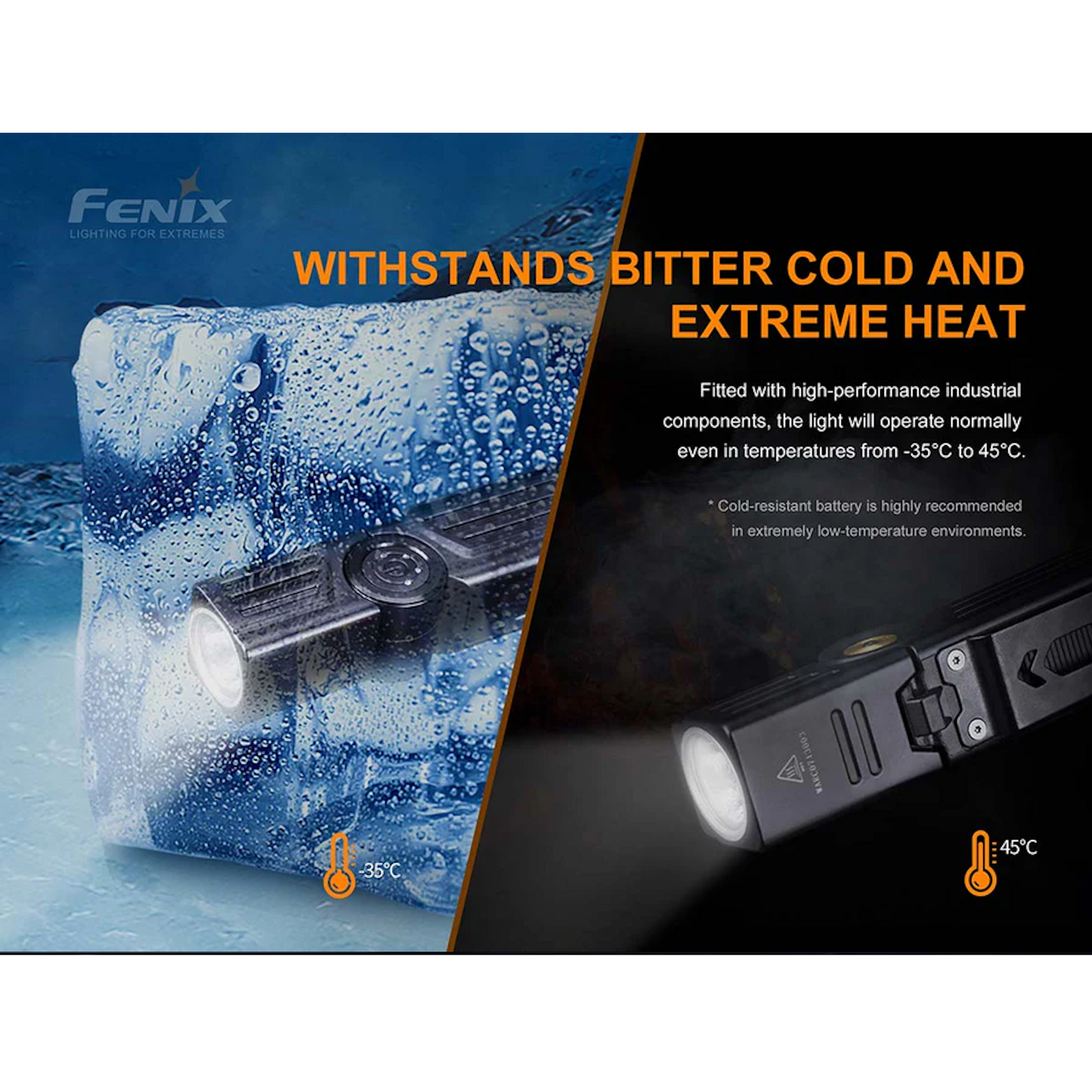 Fenix WT25R Adjustable Head Flashlight