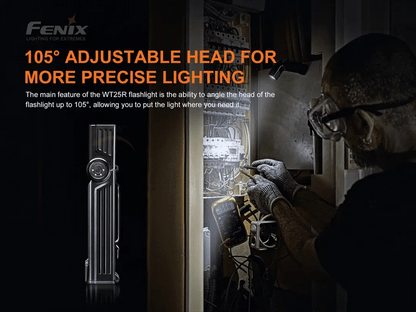Fenix WT25R Adjustable Head Flashlight
