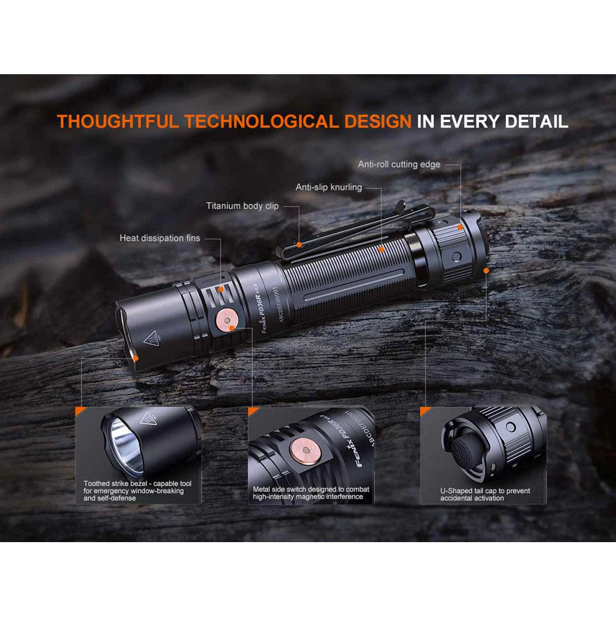 Fenix PD36R V2.0 Rechargeable Flashlight – Inspector Outlet