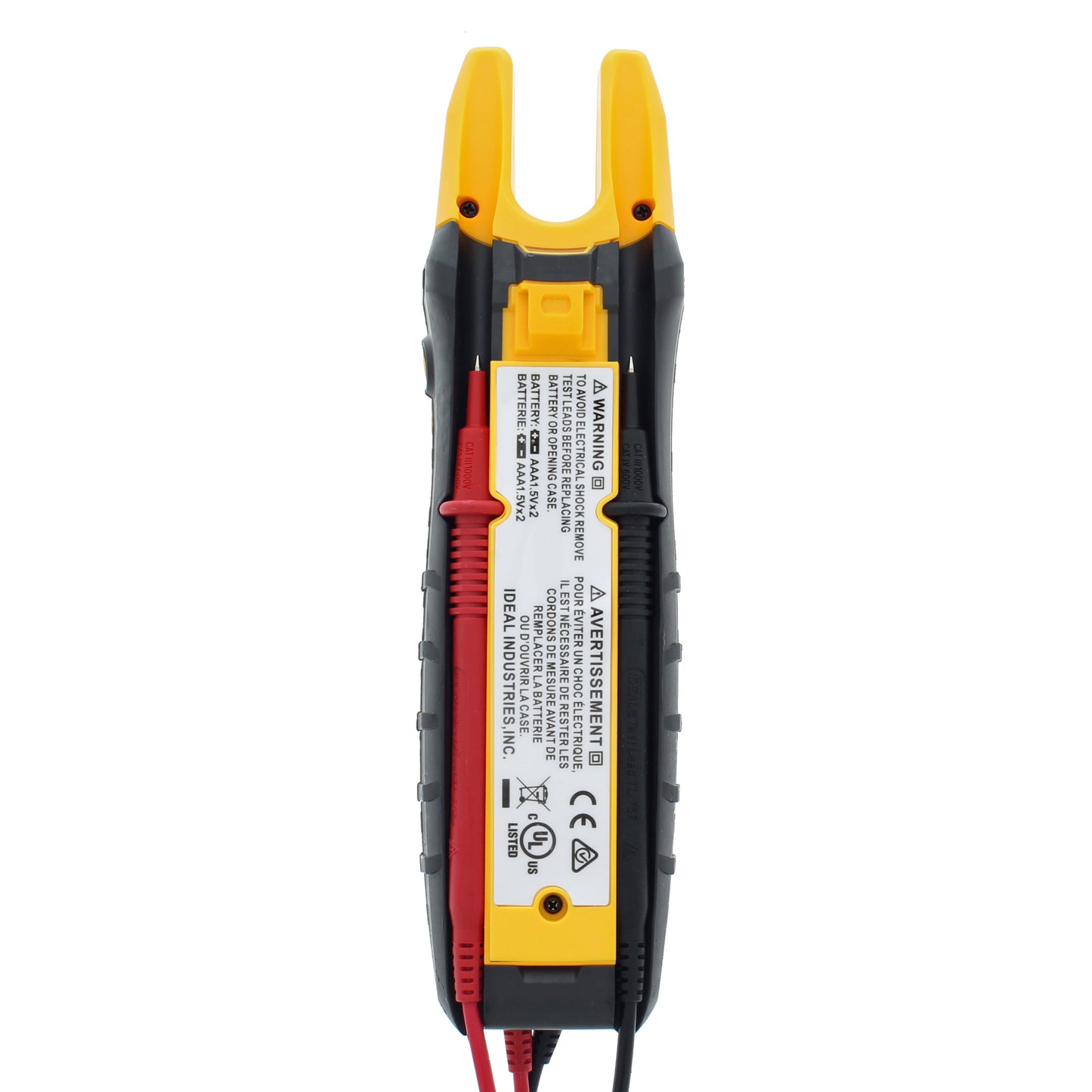 Ideal 61-415 200A AC/DC TRMS TIGHTSIGHT® FORK METER