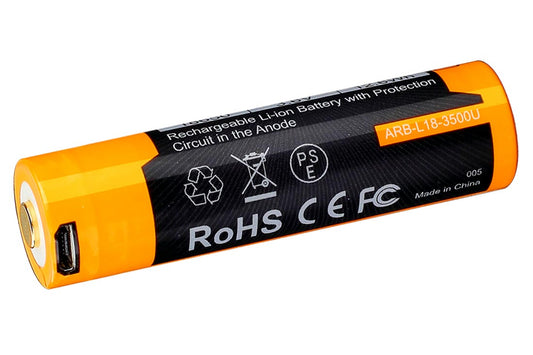 Fenix USB-Rechargeable 18650 Li-ion Battery